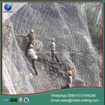 slope protection netting rock fall net mesh